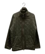 Barbourバブアー）の古着「POLARQUILT SHORT / 06AW51」｜オリーブ