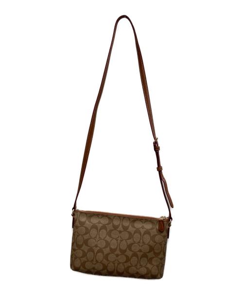 COACH（コーチ）COACH (コーチ) シグネチャーショルダーバッグ/F52657 ブラウン サイズ:₋の古着・服飾アイテム