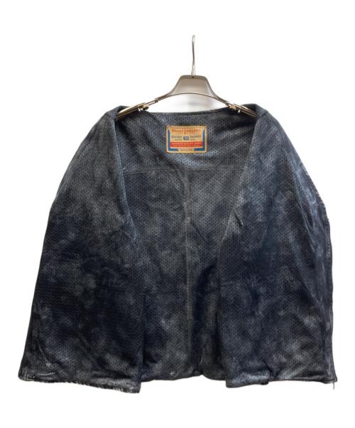 DIESEL（ディーゼル）DIESEL (ディーゼル) D-Samp DENIM VEST/A09521 ブラック サイズ:XXLの古着・服飾アイテム