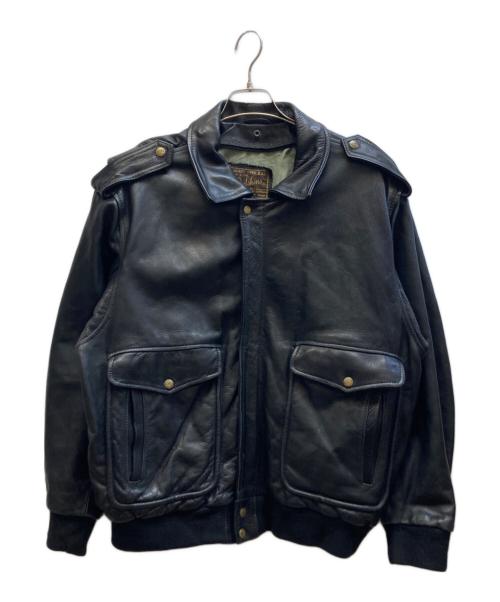 RED SKINS（レッドスキンズ）RED SKINS (レッドスキンズ) レザージャケット ブラック サイズ:32の古着・服飾アイテム