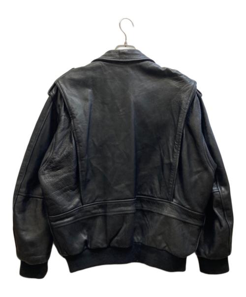 RED SKINS（レッドスキンズ）RED SKINS (レッドスキンズ) レザージャケット ブラック サイズ:32の古着・服飾アイテム