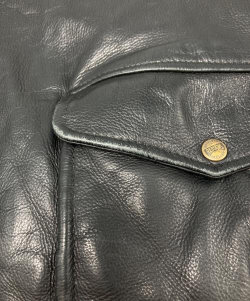 RED SKINS（レッドスキンズ）RED SKINS (レッドスキンズ) レザージャケット ブラック サイズ:32の古着・服飾アイテム