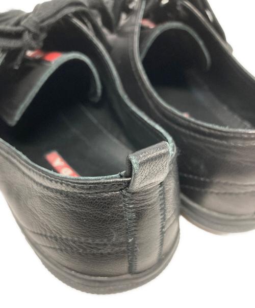 PRADA SPORTS（プラダスポーツ）PRADA SPORTS (プラダスポーツ) レザースニーカー/4E1938 ブラック サイズ:9の古着・服飾アイテム