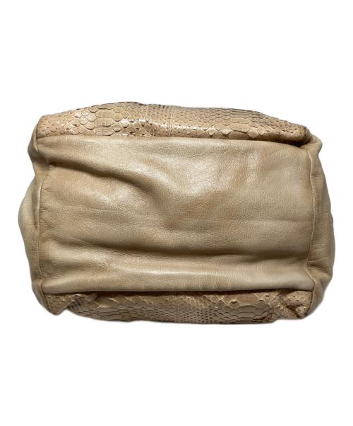 genten（ゲンテン）genten (ゲンテン) パイソンレザートートバッグトートバッグ サイズ:-の古着・服飾アイテム