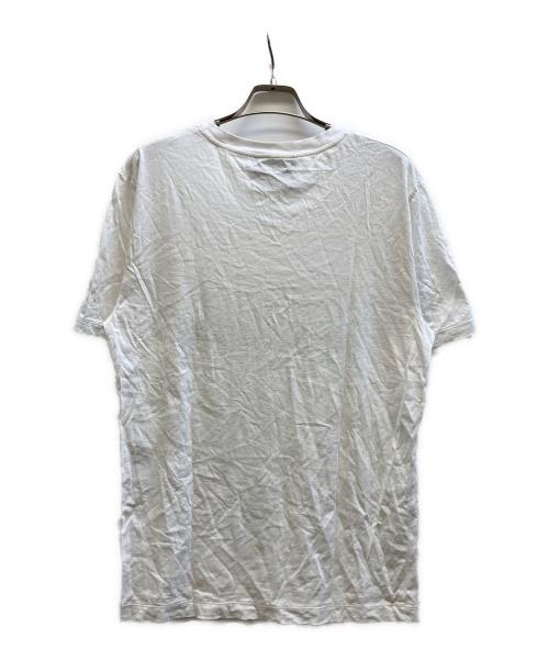 GUCCI（グッチ）GUCCI (グッチ) ロゴ ウォッシュドTシャツ/440103-X3F05 ホワイト サイズ:Mの古着・服飾アイテム