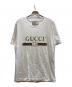 GUCCI（グッチ）の古着「ロゴ ウォッシュドTシャツ/440103-X3F05」｜ホワイト