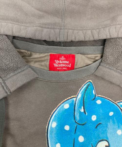 Vivienne Westwood（ヴィヴィアンウエストウッド）Vivienne Westwood (ヴィヴィアンウエストウッド) プリントパーカー/17-13-321002 ブラウン サイズ:00の古着・服飾アイテム