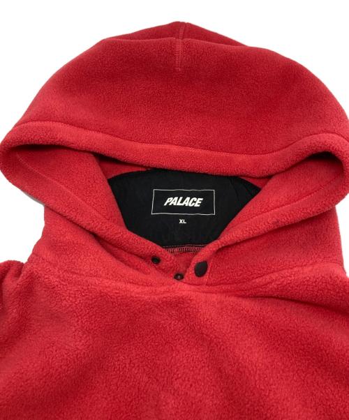 PALACE（パレス）PALACE (パレス) ポーラテックフリースパーカー レッド サイズ:XLの古着・服飾アイテム