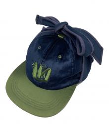 SASQUATCHfabrix.（サスクワッチファブリックス）の古着「EAR MUFF CAP/24AW-G0C-001」｜ネイビー