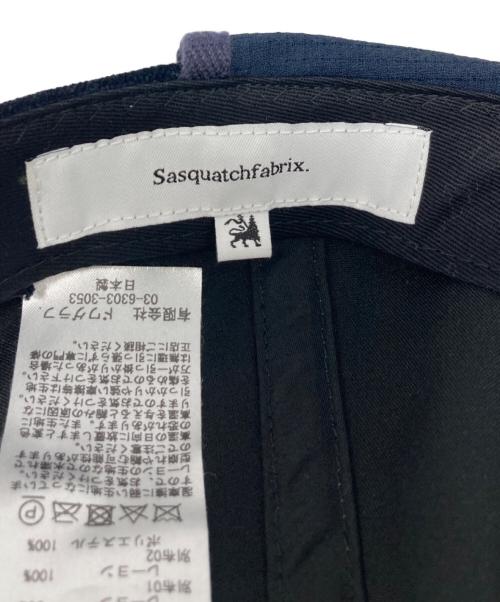 SASQUATCHfabrix.（サスクワッチファブリックス）SASQUATCHfabrix. (サスクワッチファブリックス) EAR MUFF CAP/24AW-G0C-001 ネイビー サイズ:Freeの古着・服飾アイテム