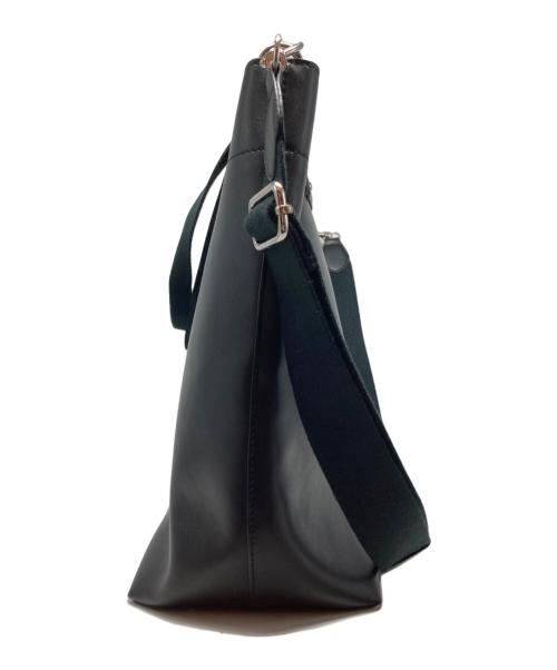 A.P.C.（アーペーセー）A.P.C. (アーペーセー) エコレザー2WAYトートバッグ ブラックの古着・服飾アイテム