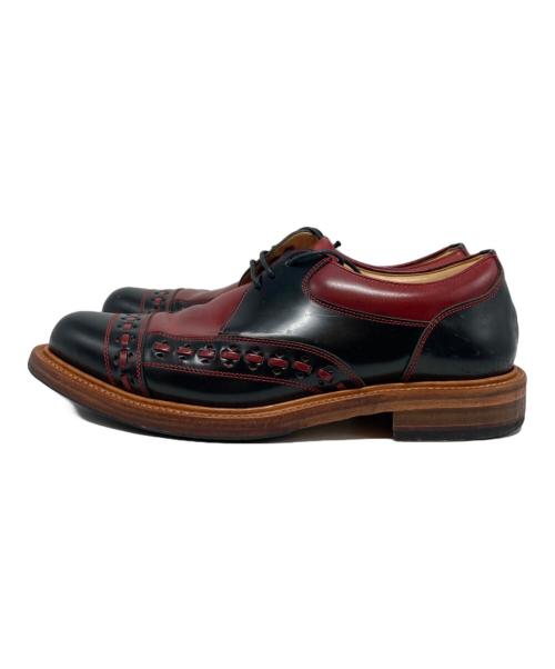 R.J.B（アールジェイビー）R.J.B (アールジェイビー) FLAT LOW RUBBER SHOES レッド サイズ:8の古着・服飾アイテム