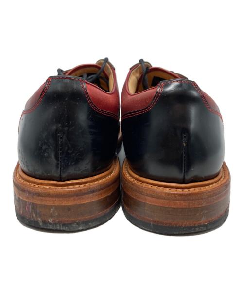 R.J.B（アールジェイビー）R.J.B (アールジェイビー) FLAT LOW RUBBER SHOES レッド サイズ:8の古着・服飾アイテム