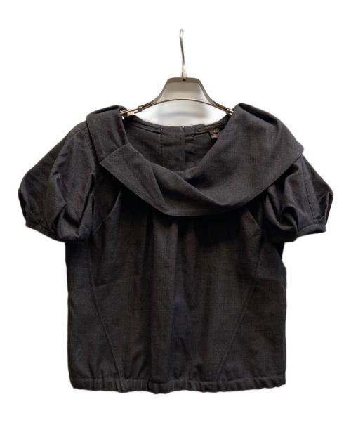 LOUIS VUITTON（ルイ ヴィトン）LOUIS VUITTON (ルイ ヴィトン) ウールシルクカットソー/RW062BWJBL26WRL ブラウン サイズ:34の古着・服飾アイテム
