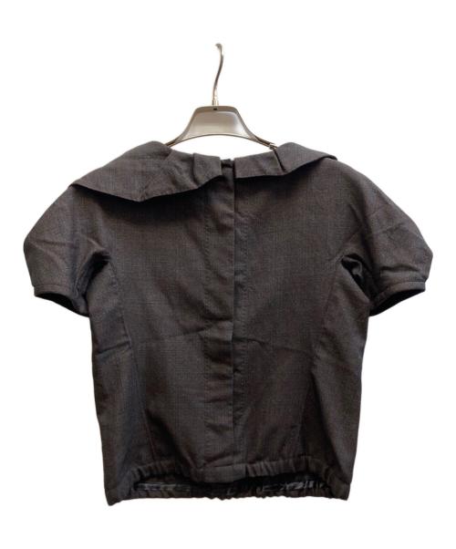 LOUIS VUITTON（ルイ ヴィトン）LOUIS VUITTON (ルイ ヴィトン) ウールシルクカットソー/RW062BWJBL26WRL ブラウン サイズ:34の古着・服飾アイテム