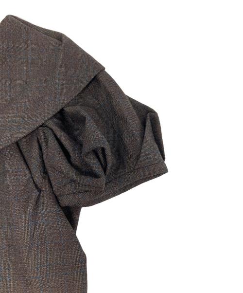 LOUIS VUITTON（ルイ ヴィトン）LOUIS VUITTON (ルイ ヴィトン) ウールシルクカットソー/RW062BWJBL26WRL ブラウン サイズ:34の古着・服飾アイテム