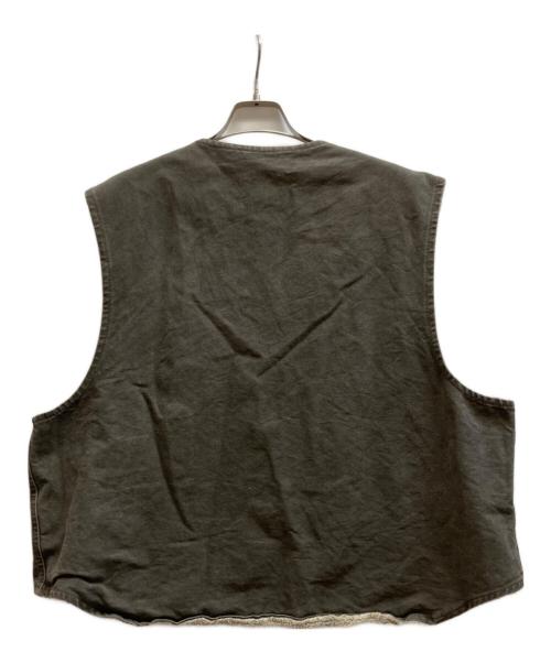 CarHartt（カーハート）CarHartt (カーハート) ダックベスト/V13TMB ブラウン サイズ:2XLの古着・服飾アイテム