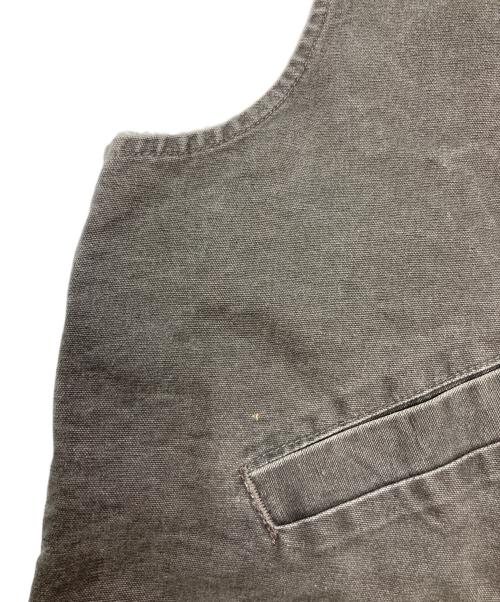 CarHartt（カーハート）CarHartt (カーハート) ダックベスト/V13TMB ブラウン サイズ:2XLの古着・服飾アイテム