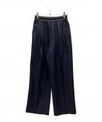 DEUXIEME CLASSEドゥーズィエム クラス）の古着「Elastic Waist パンツ / 26030500803010」｜ネイビー