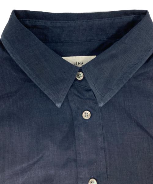 IENA（イエナ）IENA (イエナ) ウォッシャブル リネン2WAY シャツ / 25050900081020 ネイビー サイズ:-の古着・服飾アイテム