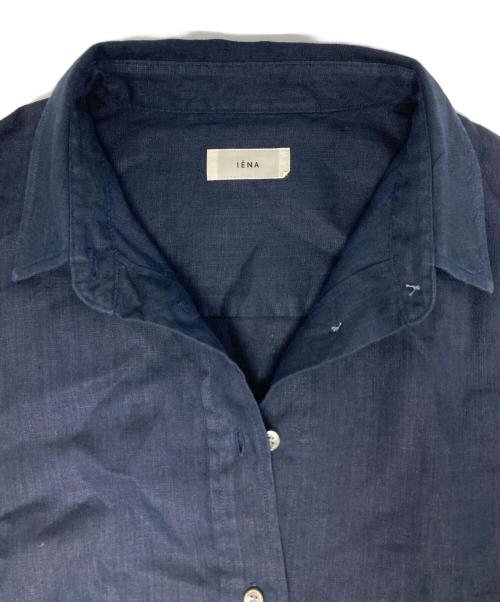 IENA（イエナ）IENA (イエナ) ウォッシャブル リネン2WAY シャツ / 25050900081020 ネイビー サイズ:-の古着・服飾アイテム