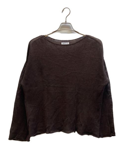 DEUXIEME CLASSE（ドゥーズィエム クラス）Deuxieme Classe (ドゥーズィエム クラス) LINO Sheer プルオーバー / 25080500809010 ブラウン サイズ:Freeの古着・服飾アイテム