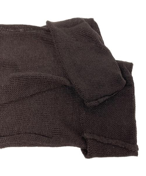 DEUXIEME CLASSE（ドゥーズィエム クラス）Deuxieme Classe (ドゥーズィエム クラス) LINO Sheer プルオーバー / 25080500809010 ブラウン サイズ:Freeの古着・服飾アイテム