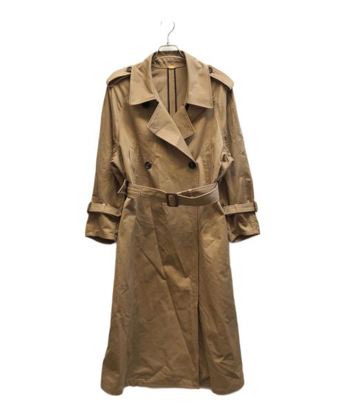 DEUXIEME CLASSE（ドゥーズィエム クラス）DEUXIEME CLASSE (ドゥーズィエム クラス) FINXGABA トレンチコート / 26020500404010 ブラウン サイズ:36の古着・服飾アイテム