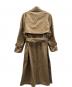 DEUXIEME CLASSE (ドゥーズィエム クラス) FINXGABA トレンチコート / 26020500404010 ブラウン サイズ:36：45000円