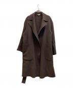 BLAMINKブラミンク）の古着「カシミヤダブルフェイスコート/7925-299-0171」｜ブラウン