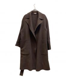 BLAMINK（ブラミンク）の古着「カシミヤダブルフェイスコート/7925-299-0171」｜ブラウン