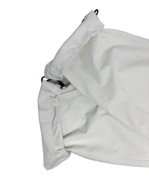CLANE（クラネ）CLANE (クラネ) ベーシックタックパンツ / 18110-7202 ホワイトの古着・服飾アイテム