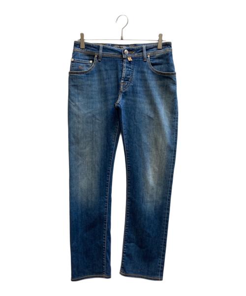 JACOB COHEN（ヤコブコーエン）JACOB COHEN (ヤコブコーエン) ハラコパッチデニムパンツ / J622 インディゴ サイズ:W30の古着・服飾アイテム