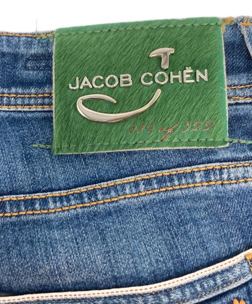 JACOB COHEN（ヤコブコーエン）JACOB COHEN (ヤコブコーエン) ハラコパッチデニムパンツ / J622 インディゴ サイズ:W30の古着・服飾アイテム