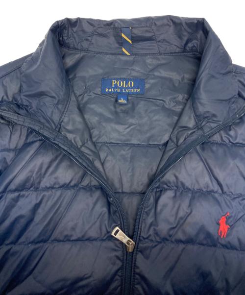 POLO RALPH LAUREN（ポロ・ラルフローレン）POLO RALPH LAUREN (ポロ・ラルフローレン) ダウンジャケット ネイビー サイズ:Lの古着・服飾アイテム