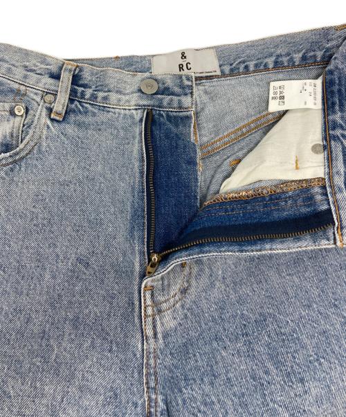 &RC（アンドアールシー）&RC (アンドアールシー) カーヴィーデニムパンツ / CL205016ER-09 インディゴ サイズ:38の古着・服飾アイテム