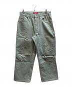 SUPREMEシュプリーム）の古着「Denim Painter Pant」｜グリーン