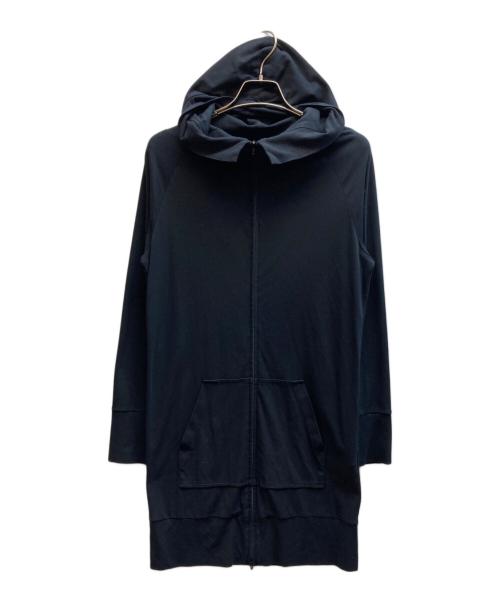 YOHJI YAMAMOTO（ヨウジヤマモト）YOHJI YAMAMOTO (ヨウジヤマモト) ダブルジップパーカー/FX-T15-977 ブラック サイズ:2の古着・服飾アイテム