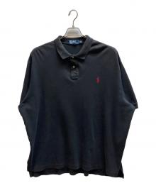 POLO RALPH LAUREN（ポロ・ラルフローレン）の古着「ポロシャツ」｜ブラック
