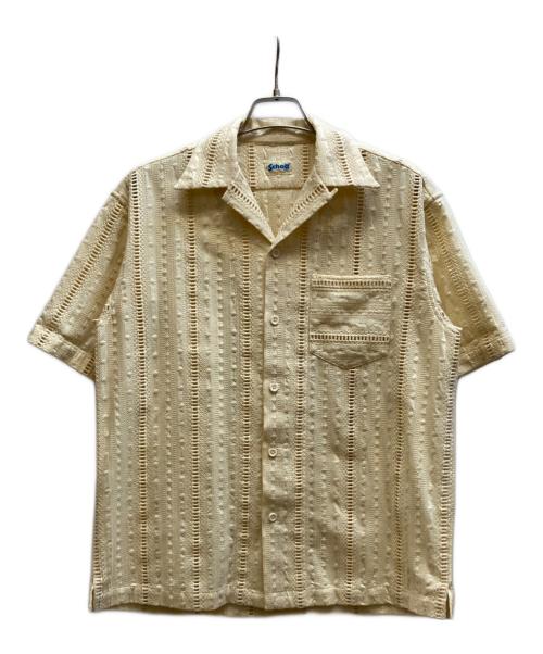 Schott（ショット）Schott (ショット) CR SHIRT EMBROIDERY/782-5123008 アイボリー サイズ:Mの古着・服飾アイテム