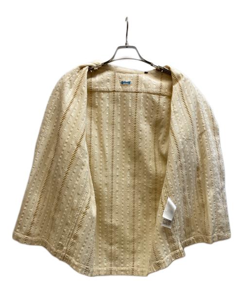 Schott（ショット）Schott (ショット) CR SHIRT EMBROIDERY/782-5123008 アイボリー サイズ:Mの古着・服飾アイテム