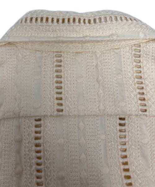Schott（ショット）Schott (ショット) CR SHIRT EMBROIDERY/782-5123008 アイボリー サイズ:Mの古着・服飾アイテム