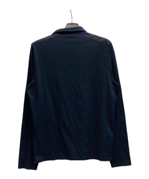 PRADA（プラダ）PRADA (プラダ) 長袖ポロシャツ/SJN263 R192 ブラック サイズ:Mの古着・服飾アイテム