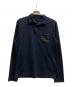 PRADA（プラダ）の古着「長袖ポロシャツ/SJN263 R192」｜ブラック