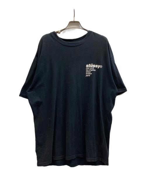 stussy（ステューシー）stussy (ステューシー) STORAWBERRY TEE ブラック サイズ:XLの古着・服飾アイテム
