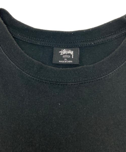 stussy（ステューシー）stussy (ステューシー) STORAWBERRY TEE ブラック サイズ:XLの古着・服飾アイテム