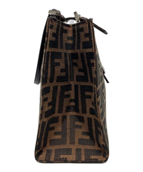 FENDI（フェンディ）FENDI (フェンディ) ズッカ柄ハンドバッグ/09158081001 ブラウン サイズ:-の古着・服飾アイテム