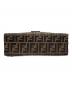 中古・古着 FENDI (フェンディ) ズッカ柄ハンドバッグ/09158081001 ブラウン サイズ:-：90000円