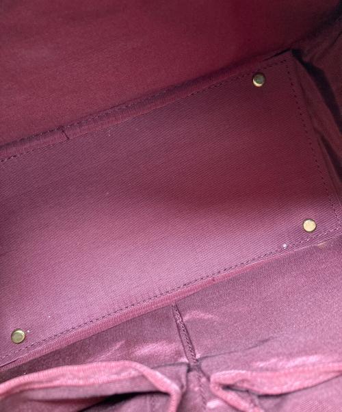 BURBERRY（バーバリー）BURBERRY (バーバリー) ノバチェックハンドバッグ ベージュ×ボルドー サイズ:-の古着・服飾アイテム