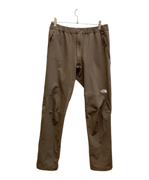 THE NORTH FACE（ザ ノース フェイス）THE NORTH FACE (ザ ノース フェイス) アルパイン ライト パンツ/NB32301 ブラウン サイズ:Lの古着・服飾アイテム